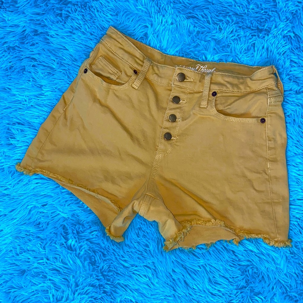 Mustard Jean shorts